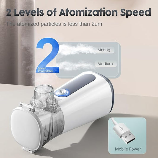 Portable Inhalers Nebulizer for On-the-Go Breathing Relief - Luxemir Store