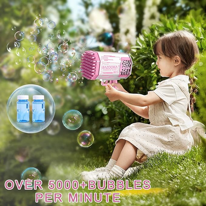 69 Holes Bubble Machine Gun Toy for Ultimate Fun - Luxemir Store