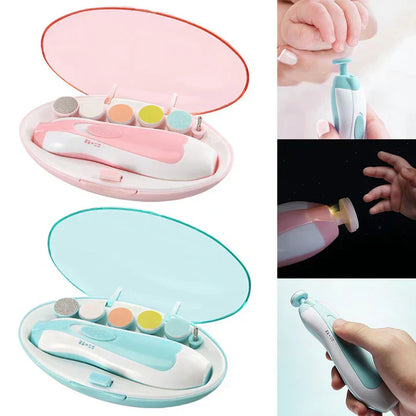 Baby Nail Trimmer Safe Electric Nail Clipper for Infants and Toddlers - Luxemir Store