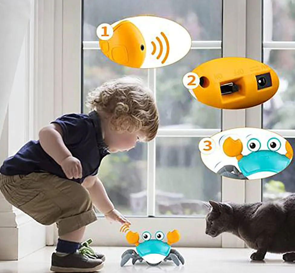 Sensory Toy Crab - Luxemir Store