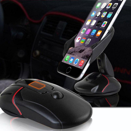 Rotating Car Phone Holder in Mouse Shape for Easy Navigation - Luxemir Store