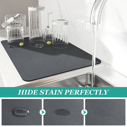 Absorbent Draining Mat for Maximum Moisture Control and Safety - Luxemir Store