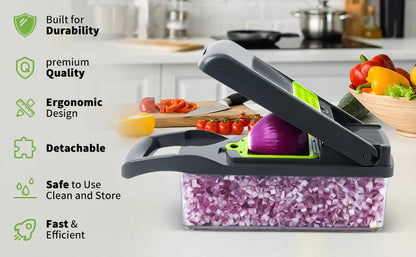 Vegetable Cutter Chopper Slicer for Effortless Meal Prep - Luxemir Store