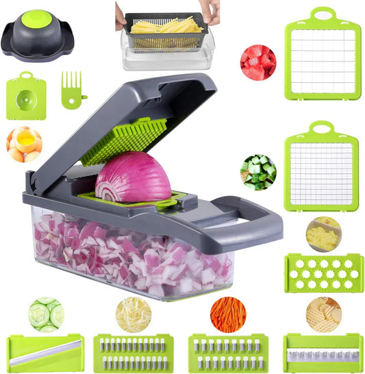 Vegetable Cutter Chopper Slicer for Effortless Meal Prep - Luxemir Store