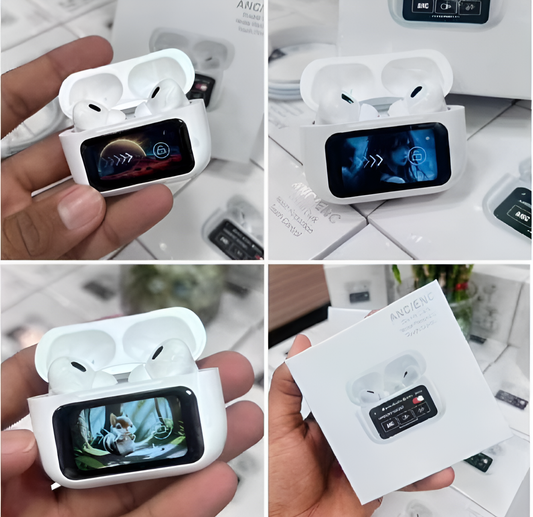 A9 Pro Touch Screen ANC TWS Noise Cancelling Earbuds - Luxemir Store