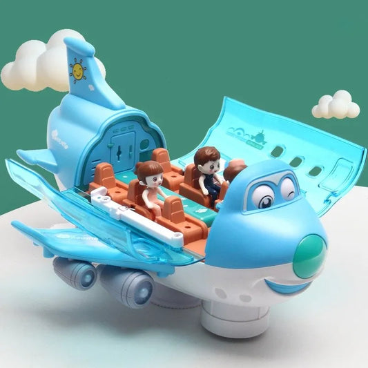 Lightning Musical 360 Rotating Airplane for Fun and Excitement - Luxemir Store