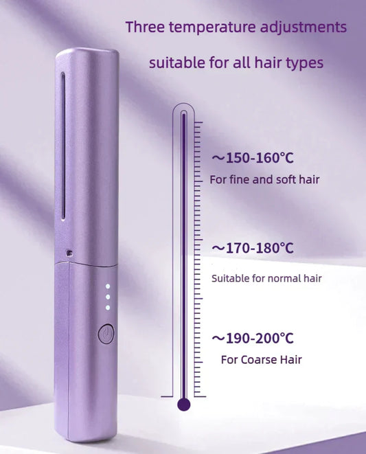 Cordless Travel Comb for Effortless Styling Anywhere - Luxemir Store