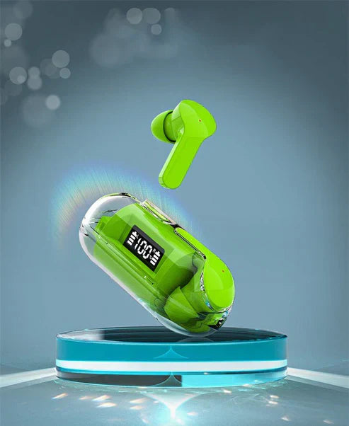 Crystal Wireless Earphones Transparent Air 33 for Superior Sound Quality - Luxemir Store