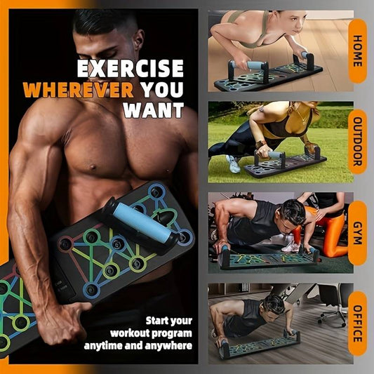 Pushup Board for Ultimate Home Workout Training - Luxemir Store