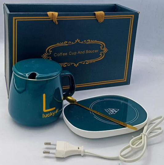Electric Coffee Warmer with Adjustable Temperature for Perfectly Warmed Beverages - Luxemir Store