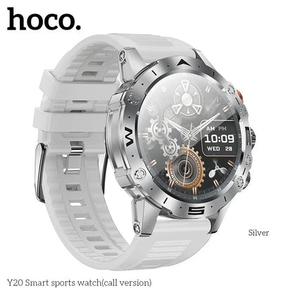 Hoco Smart Sports Watch Y20 - Fitness Tracker with Heart Rate Monitor and GPS - Luxemir Store