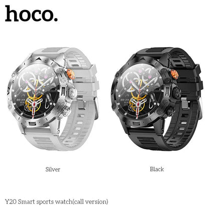 Hoco Smart Sports Watch Y20 - Fitness Tracker with Heart Rate Monitor and GPS - Luxemir Store