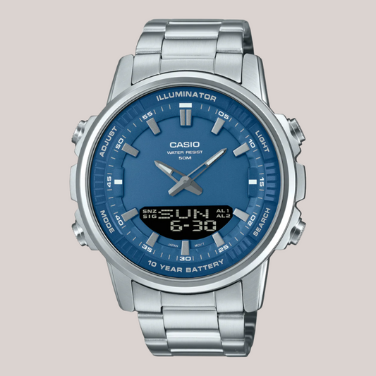 Casio Digital Stainless Steel Watch for Men and Women - Luxemir Store