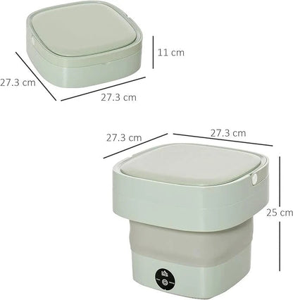 Foldable Mini Washing Machine for Easy Washing in Compact Spaces - Luxemir Store