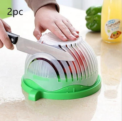 Creative Salad Cutter Fruit and Vegetable Cutter - Luxemir Store