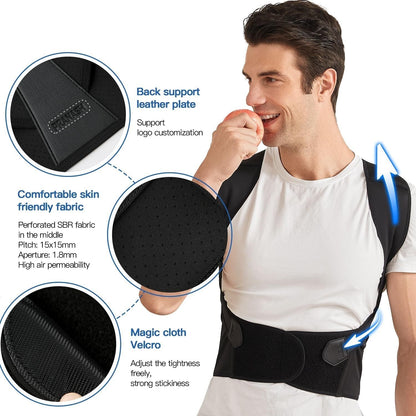 Shoulder Posture Corrector for Back Alignment and Comfort - Luxemir Store