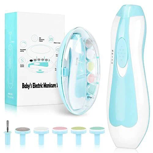 Baby Nail Trimmer Safe Electric Nail Clipper for Infants and Toddlers - Luxemir Store