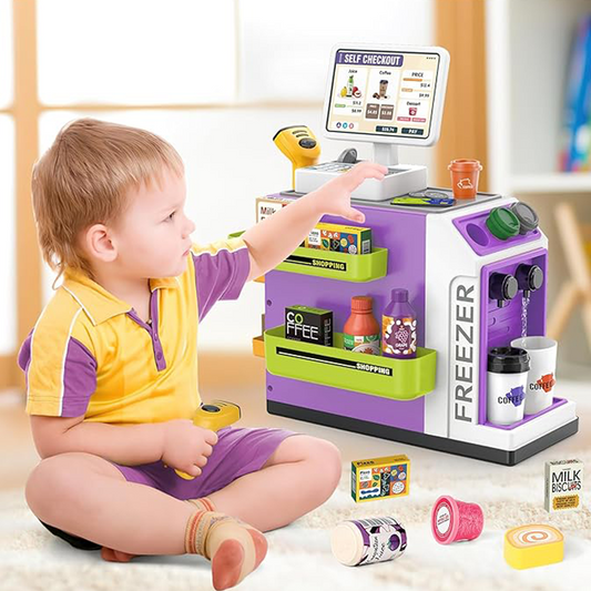 3-in-1 Coffee Machine for Kids Fun & Interactive Play Set - Luxemir Store